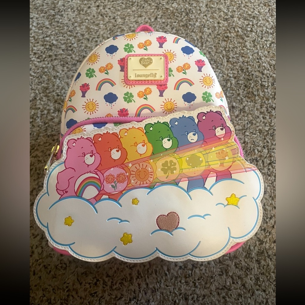Carebears Loungefly Backpack - image 1